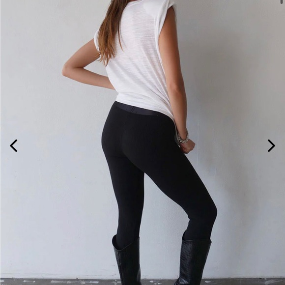 NWOT The Range Stirrup Ribbed Leggings Black Size Small Revolve - Picture 9 of 12